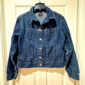 Lee riveted by Lee Women's Blue Denim Jacket.